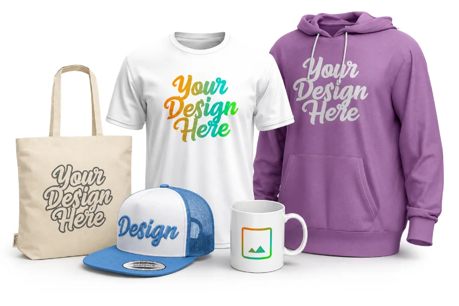 Custom promotional merchandise