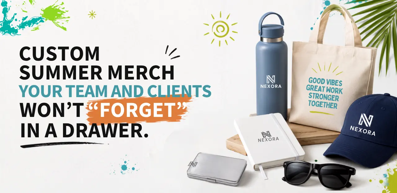 Custom promotional merchandise and branded apparel