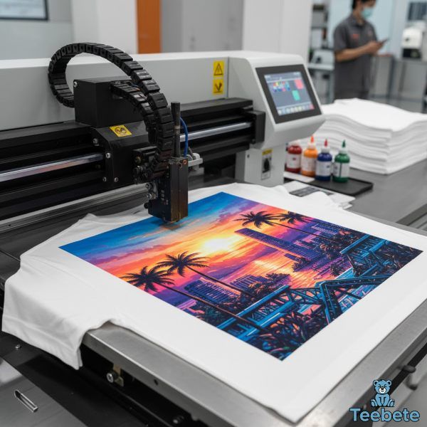 Digital garment printing